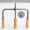 Pottery Mouth Opener Tool - Stainless Steel & Wood Pottery