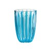 Guzzini Dolcevita Set of 4 Tumblers Turquoise Modern Organic Plastic