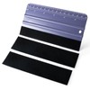 Gomake Vinyl Wrap Squeegee with 2PCS Fabric Felt for Tint