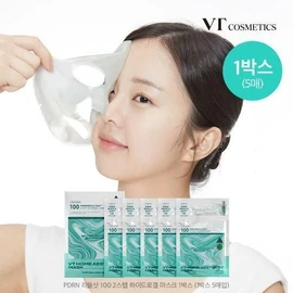 VT Cosmetics [패션플러스][VT코스메틱][무료배송] [VT] (단품) VT PDRN 리들샷 하이드로겔 마스크 1박스 (총 5매) 단일상품 단일옵션