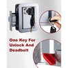 Naissian Lock, RV Camper Door - Universal Security Deadbolt Lock