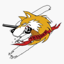 Ace Combat - Trigger Emblem (3 Sin Lines) Window Bumper Sticker Decal 5"