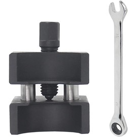 Car Suspension Split Hub Steering Knuckle Spreader, Strut Spreader Tool Knuckle Spreader Tool Laser Knuckle Spreader, Shock Absorber Tool for Car Repair and Maintenance (Black)