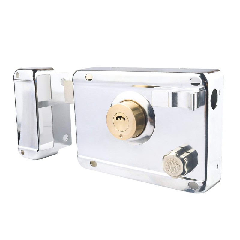 Xnrtop Home Door Gate Safety Vertical Keyway Cylinder Deadbolt Rim