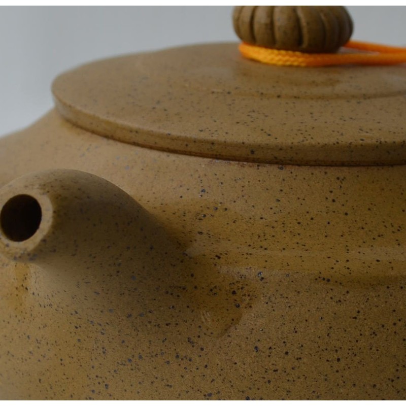 Teapot 11oz Chinese Yixing Pots Yellow Clay Real Zisha Handmade