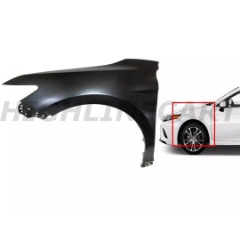 Texaseparts For 2018-2024 Toyota Camry Front Left Fender Panel LH Driver Side