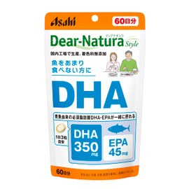 Dear-Natura Style DHA 180 tablets (60 day supply) Asahi Supplement Dear-Natura Produced in a domestic factory Pouch