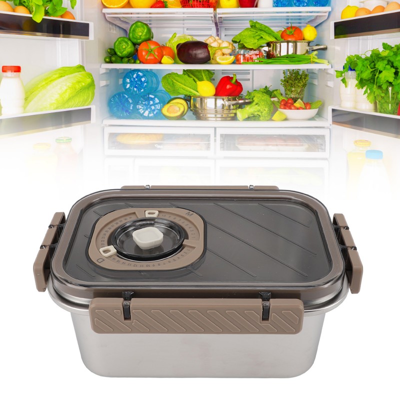 304 Stainless Steel Food Storage Container with Lid Leakproof Bento