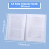 4 Pack A4 Presentation Book,Binder with Plastic Sleeves,60 Pockets Portfolio