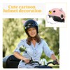 DOKRIN Motocross helmets, 6 pieces helmet ornaments, cat ear bow,