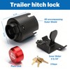 Heavy Duty Trailer Coupler Lock, 2-5/16 Inch Anti-Theft Anti-Smashing Hitch