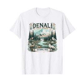 Denali National Park Alaska Cottagecore Aesthetic T-Shirt