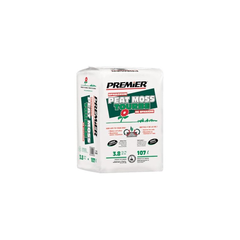Premier Horticulture 0082P 3.8Cu Ft Sphag Peat Moss