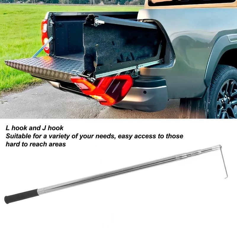 Cargo Retriever Stainless Steel With L J Hook Truck Grabber