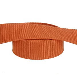 COTOWIN 1.5" Heavy Poly-Cotton Webbing,6 Yards Straps for Arts and Crafts (Orange)