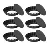 Hinapan Pack of 6 Tart Mould with Lifting Base, 3