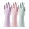 COOLJOB Reusable Household Gloves, 3 Pairs Scented Rubber Gloves with