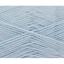 King Cole Pricewise Double Knitting Yarn 100% Acrylic DK Wool 100g Ball (Baby Sky - 19)