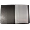 eco-eco A5 50% Recycled 40 Pocket Black Professional Business Display