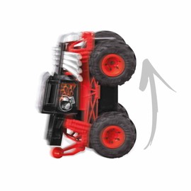 Mondo Motors Hot Wheels Mini Monster Trucks, Remote Control Car for Children with Light and Sound Effects, 1 of 4 Models, with Remote Control, Toy from 3 to 8 Years, Hot Wheels