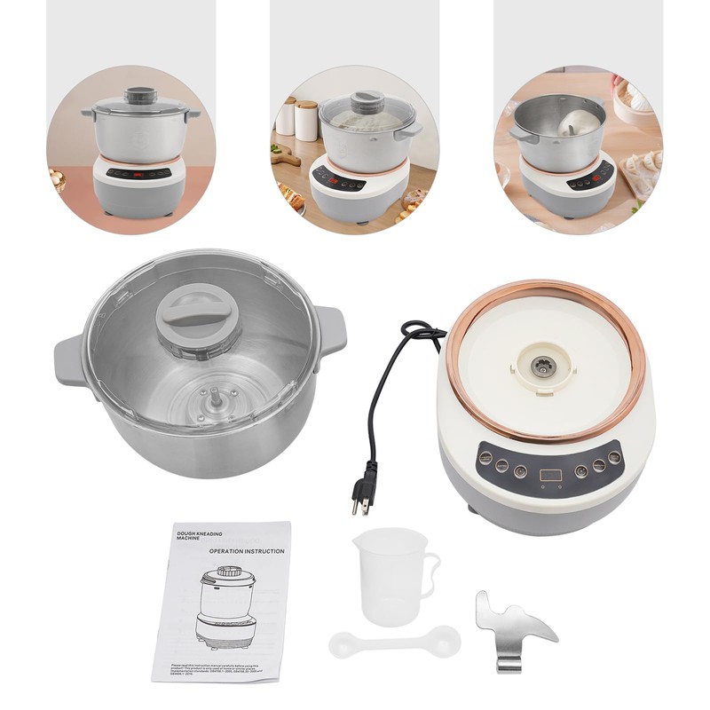 Electric Dough Maker with Ferment Function | 5L/4.5QT Dough Mixer