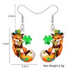 YAYAKO Cute Fox Earrings Fashion Jewelry Acrylic Drop Dangle Earrings