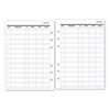 A5 Checkbook Registers Planner Insert Refill, 5.83″ x 8.27″, Fits