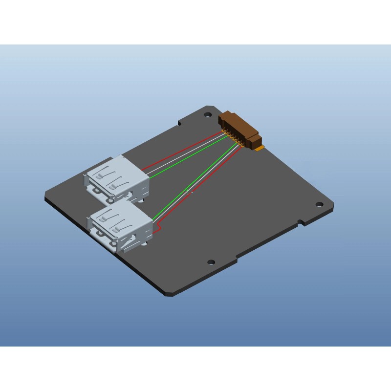 GORITE Intel NUC LID With Hidden Internal and External USB