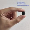 30 Pcs Black Hole Plugs 10mm (3/8") for Cabinet and