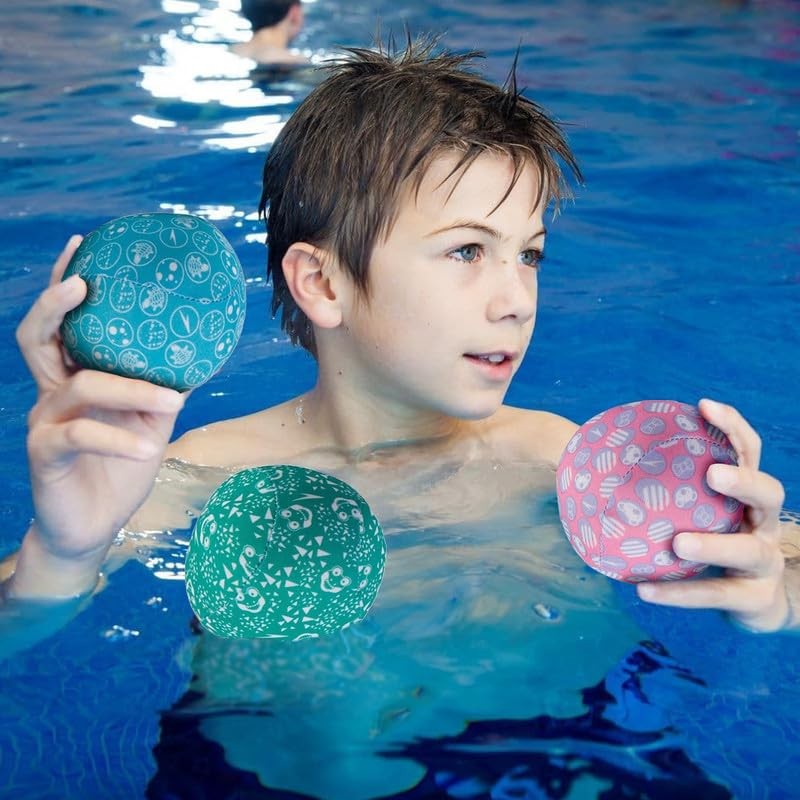 Speedo Unisex Kids Water Balls Swim Toy, Galinda/Emerald/Turquoise, One Size