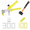 Storystore Tile Leveling System with Tile Pliers and Hammer -