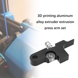 The Lord of the Tools 1 Set Throat Pipe Deflection Arm Extruder Upgrade Kit Nozzle 0.4 mm for 3D Printer Compatible with Artillery Sidewinder X1/X2 Genius Extruder Metal