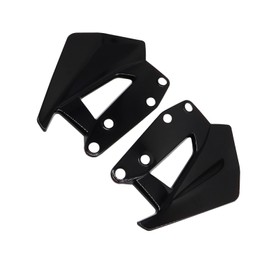 2pcs ABS Motorcycle Windshield Side Wind Deflector Spoiler For R1300GS R 1300 GS 2024- Fly Screen Windscreen, Black