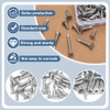 UHETLET Pack of 260 Self-Tapping Screws Stainless Steel Drilling Screws