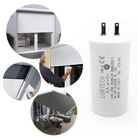 Pack of 3 Roller Shutter Capacitors 4.5µF for Roller Shutters of All Brands – Motor Torque 15 Nm to 17 Nm – Made in Italy