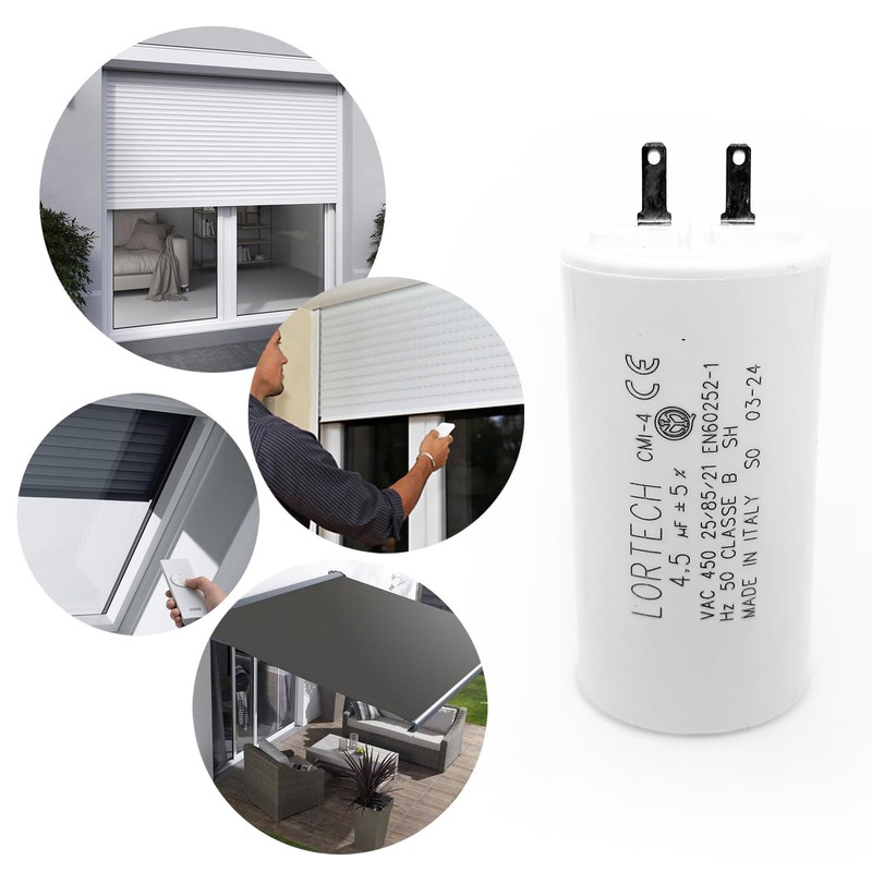 Pack of 3 Roller Shutter Capacitors 4.5µF for Roller Shutters