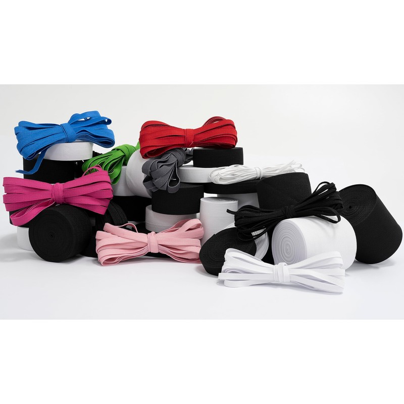 AERZETIX - C67546 - Flat Braided Elastic Band 5 Metres