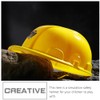 Kisangel 12 Pcs Construction Hard Hats Toy Kids Party Hats