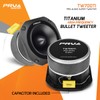 PRV AUDIO TW700Ti Black 4 Inch Titanium Bullet Tweeter TW700Ti