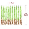 PASYOU Artificial Hanging Vines, Fake Simulation Greenery Weeping Willow Plants