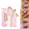 LiangNiShi Eyeshadow Stick, Multi-Color, Glitter Stick, Teardrop Bag Make, Highly