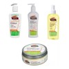 Kit Anti Estrías Y Embarazo Bálsamo Crema Loción Y Aceite