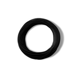 Realm Roman Blind Cord 1.2mm String For Austrian Festoon Cording (Black, 5m)