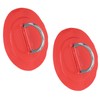4pcs Inflatable Boat Kayak DRing Pad Patch Marine Fixed Buckle