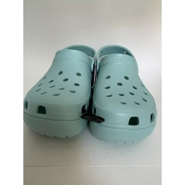 Crocs Women's Classic Platform  Iconic Crocs  Comfort Clog size 9 Pure Water New