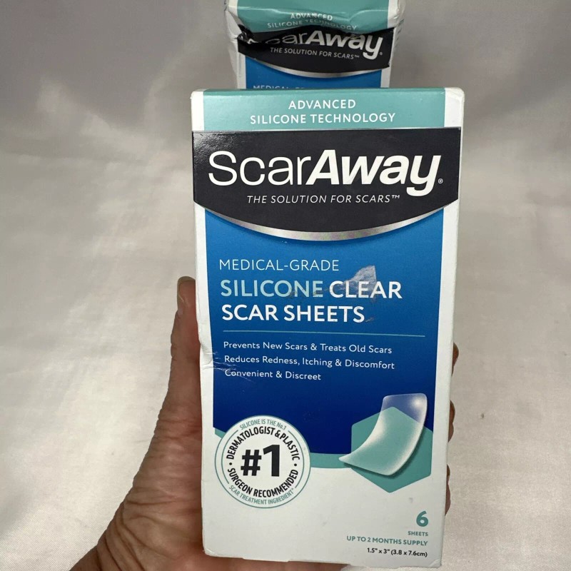 ScarAway 2 ScarAway Silicone Scar Sheets 2 x 6 =12
