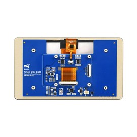 Coolwell 7 inch Capacitive Touch Display for Raspberry Pi 4B 3B+ 3A+ 3B 2B B+ A+ CM3 3+ 4/VisionFive2/Core3566 DSI Interface IPS Screen 800 x 480