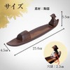 Chicer Stylish Ceramic Retro Design Incense Holder Incense Burner Interior