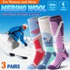 Merino Wool Ski Socks for Mens Womens Winter Thermal Warm