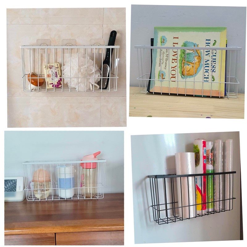 Multi-functional Kitchen Pantry Wrap Foil Storage Organizer, White